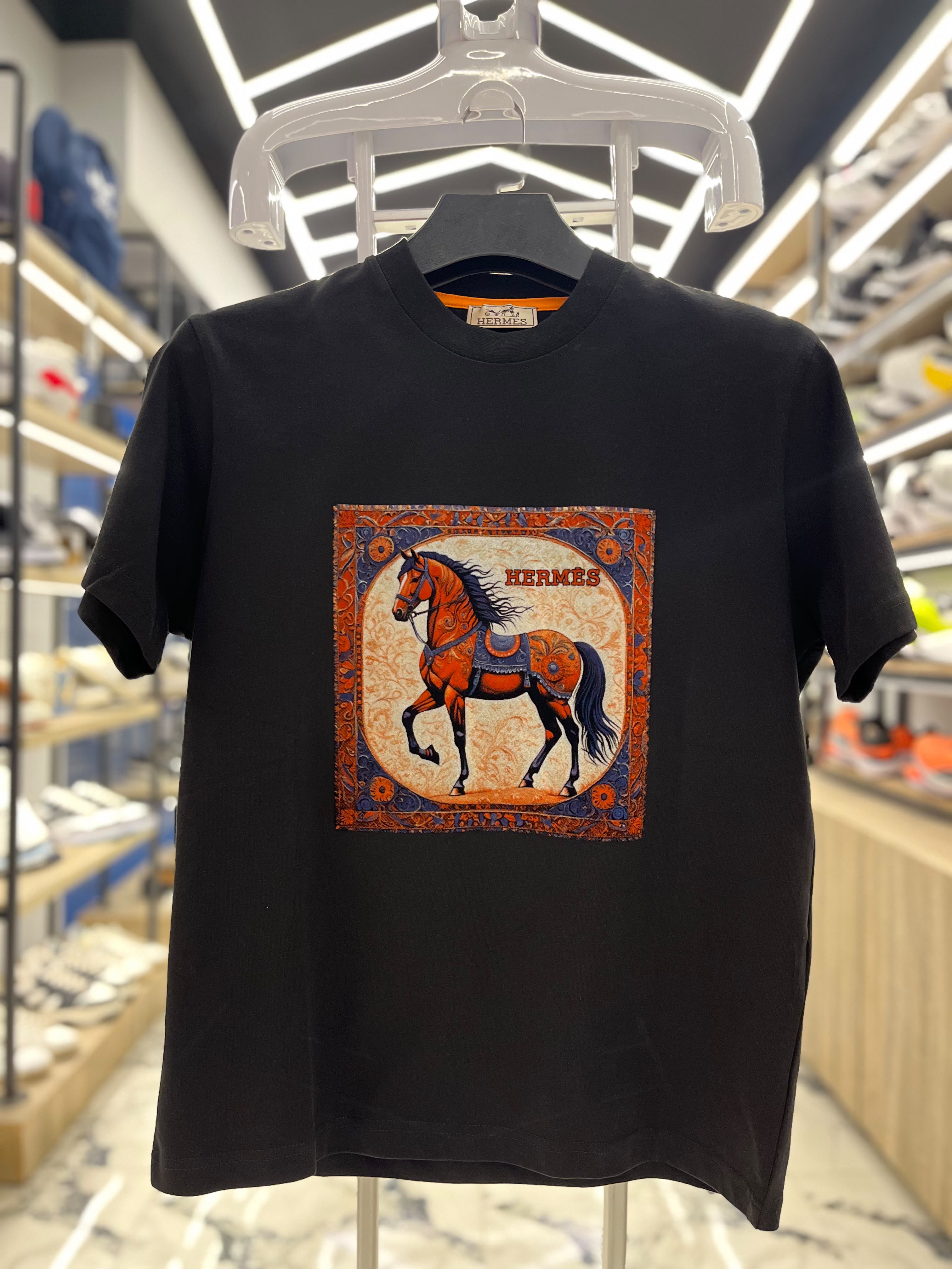 تيشرت راوند ايطالي Hermes
