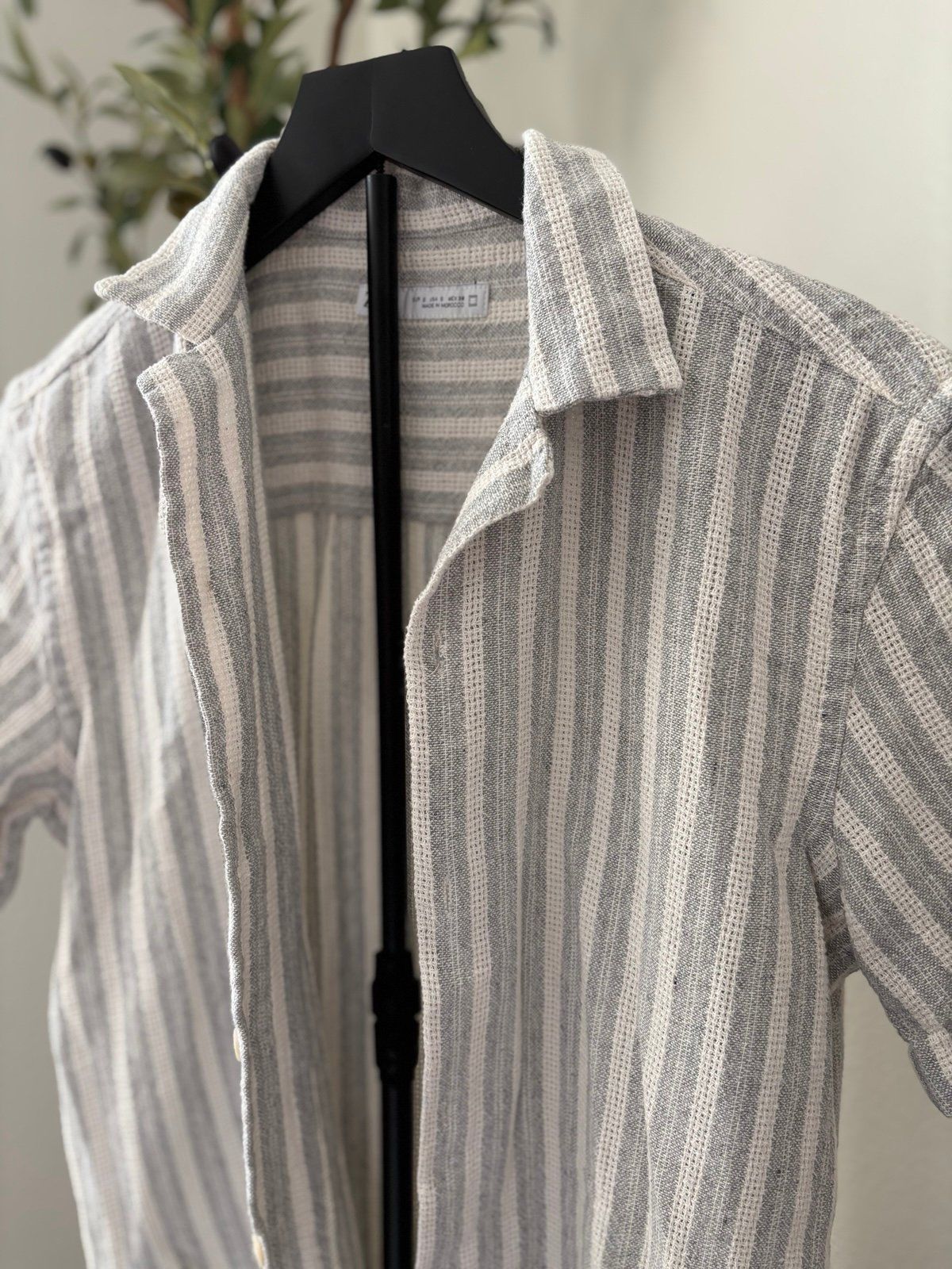 قميص نص كم zara