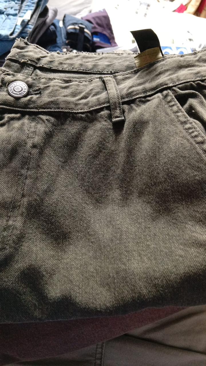 بنطلون جينز كارجو ZARA