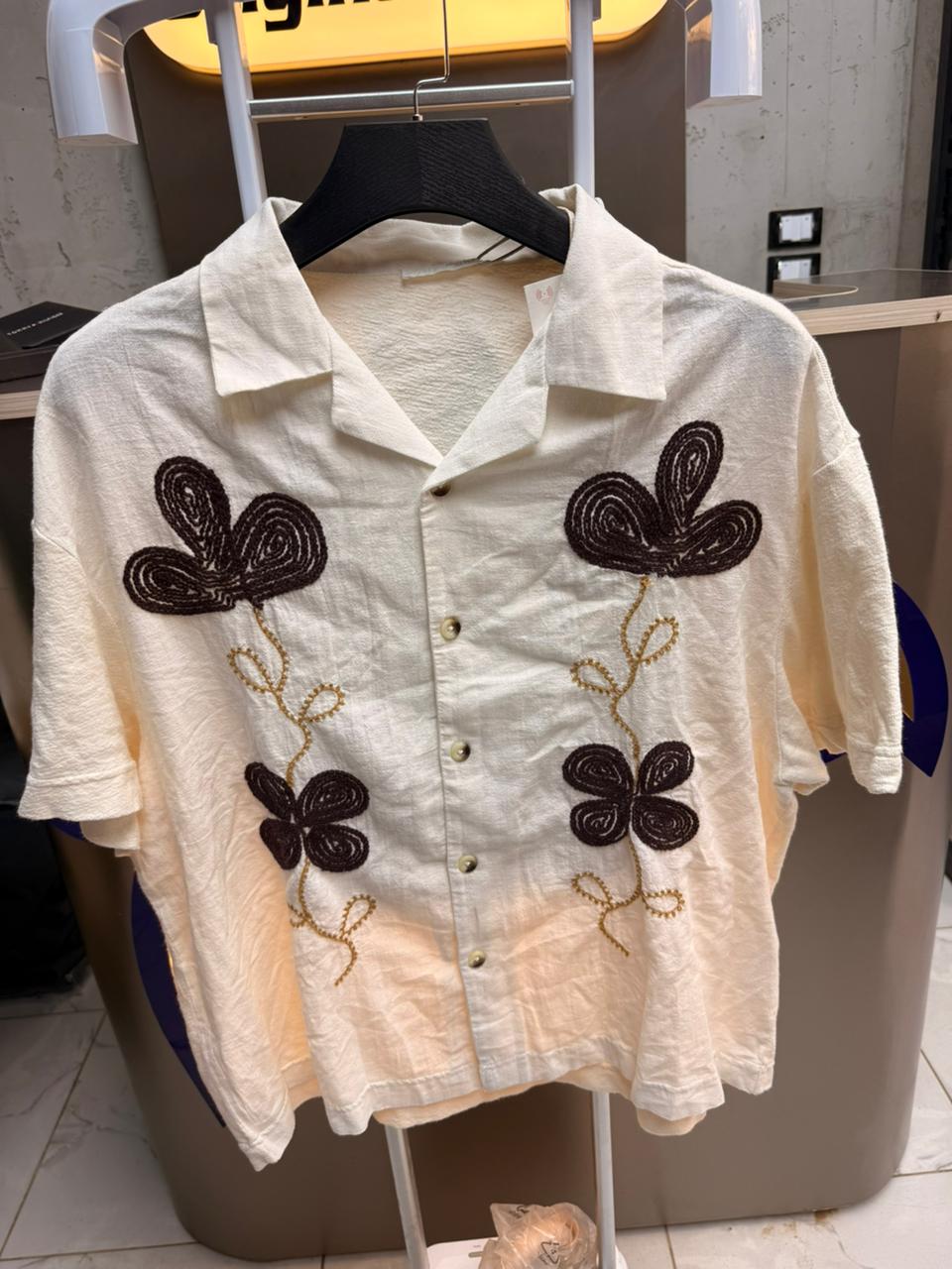 قميص نص كم ZARA