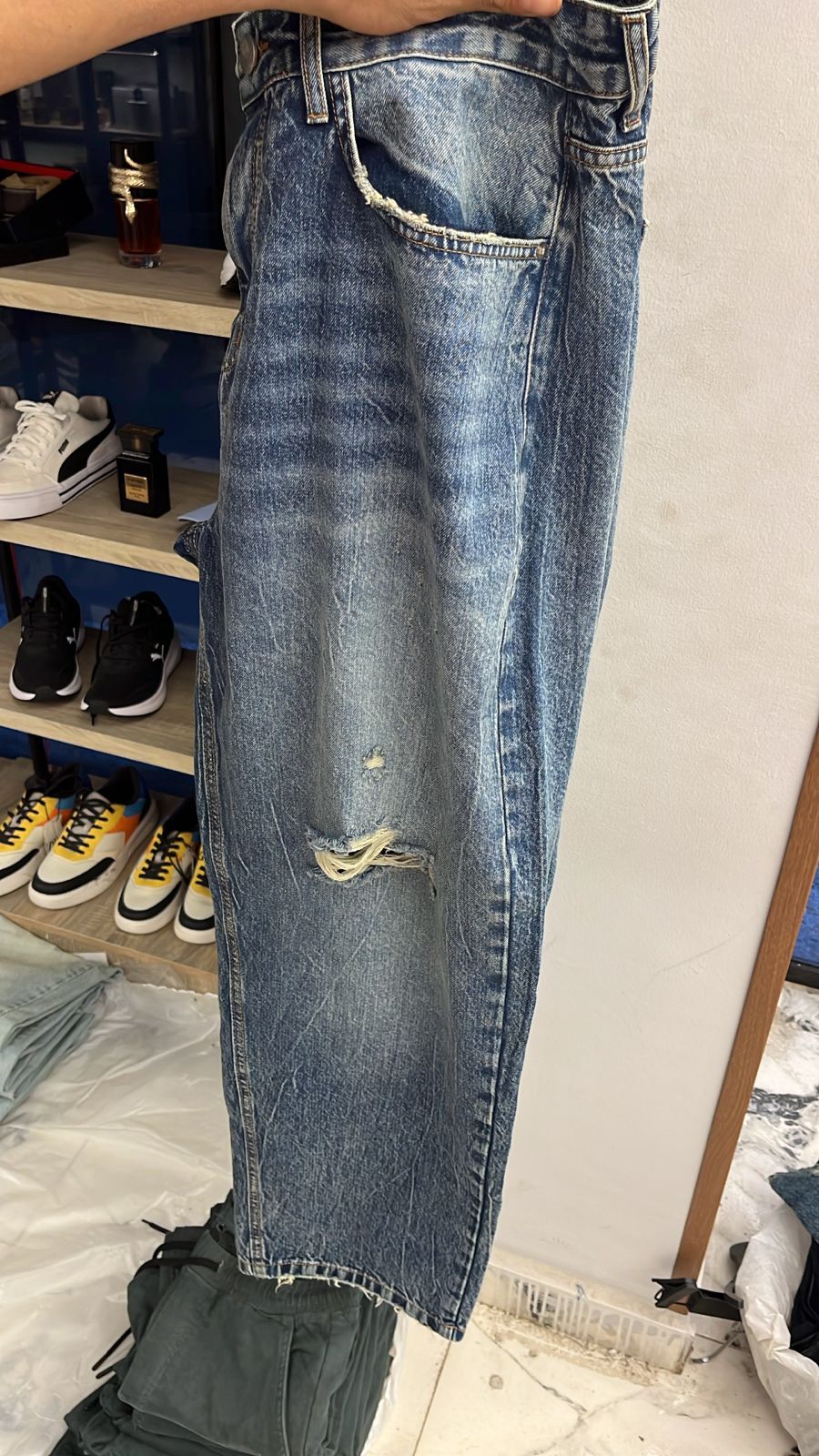 بنطلون جينز zara