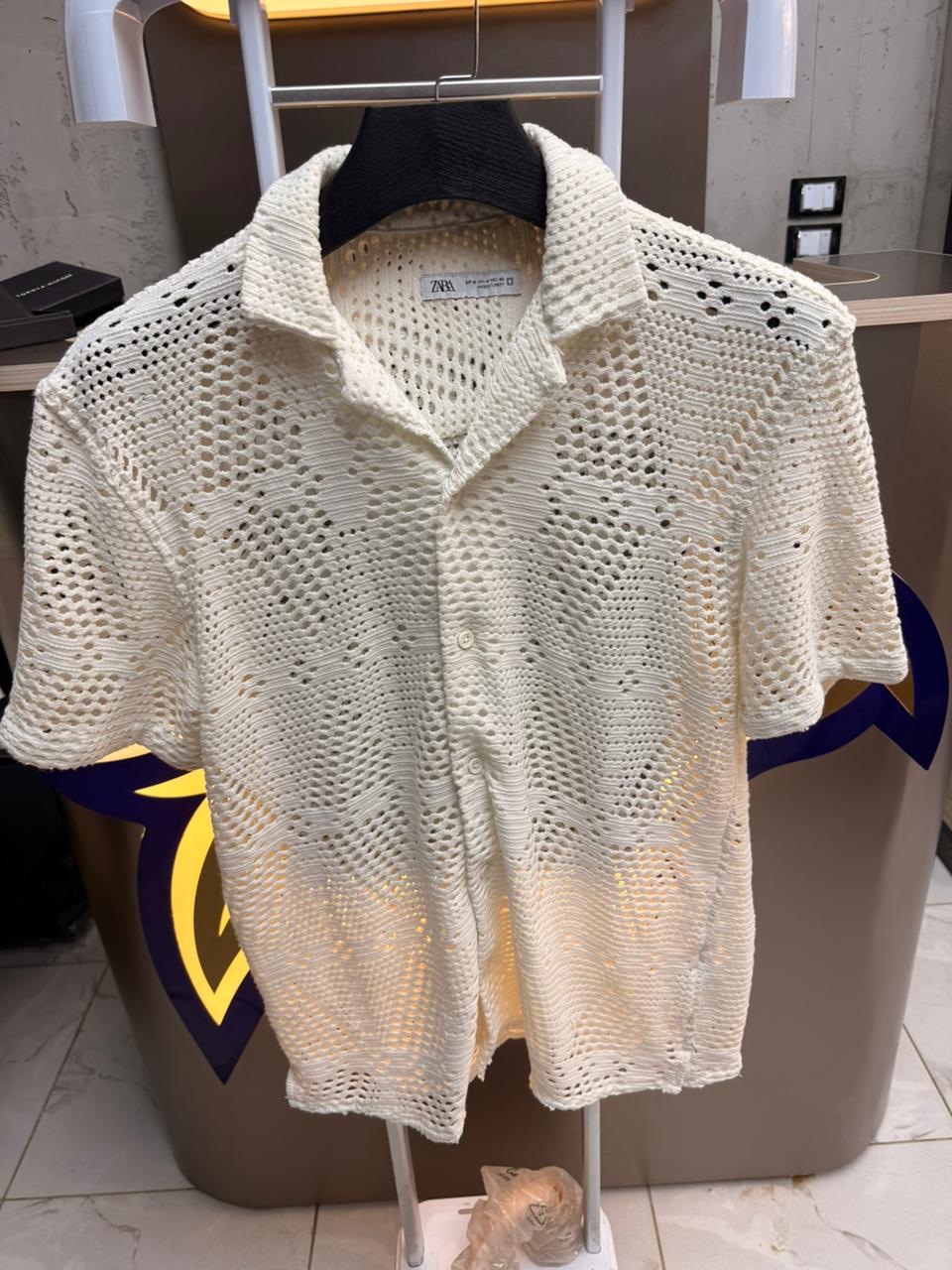 قميص نص كم ZARA