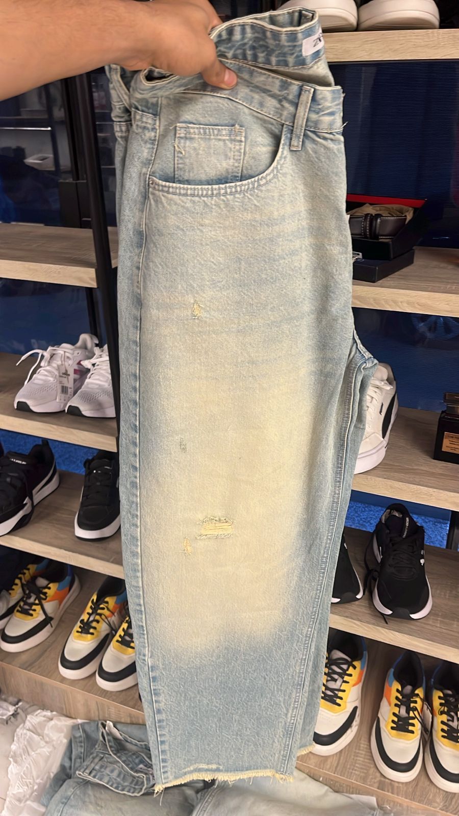 بنطلون جينز zara