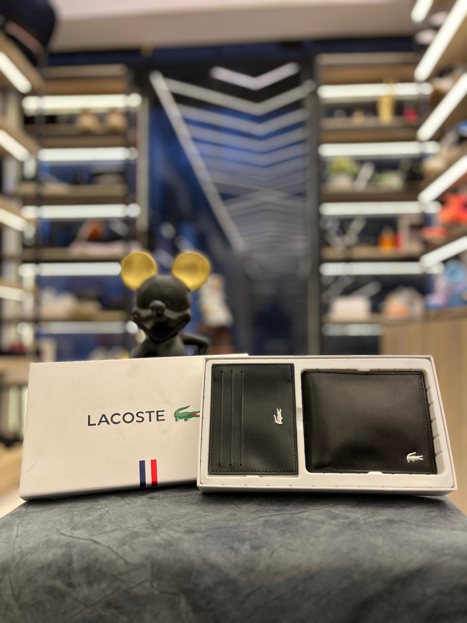 محفظه Lacoste + كراته