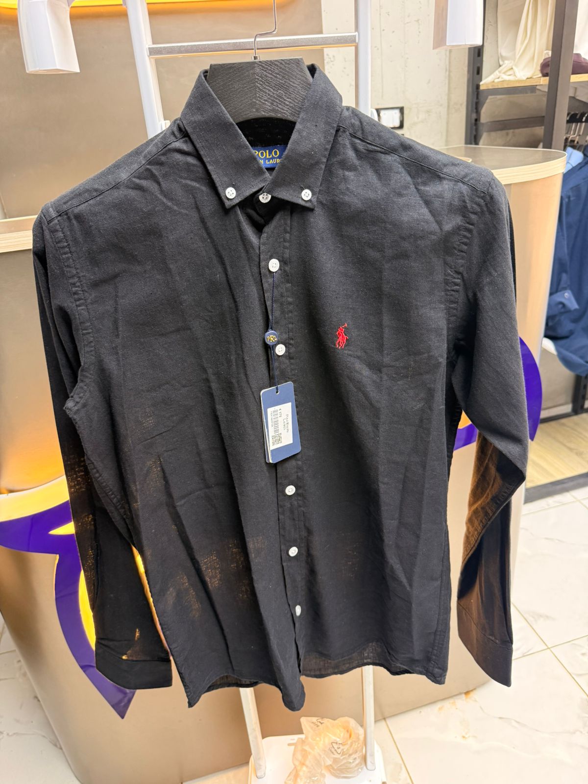 قميص كتان ايطالي polo